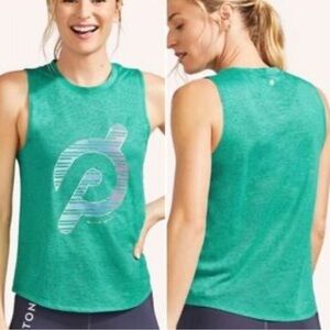 Peloton Spiritual Gangster Tank Sea Green Size Small